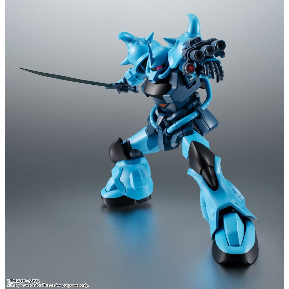 Figura tamashii nations gundam robot spirits a n i m e gouf custom ms 07b3