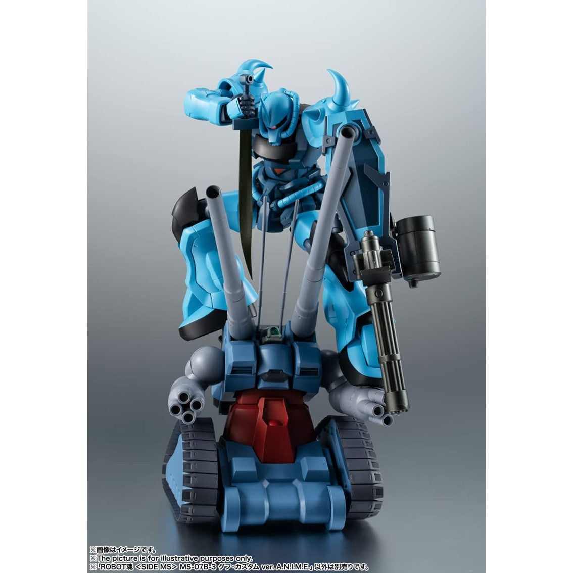 Figura tamashii nations gundam robot spirits a n i m e gouf custom ms 07b3