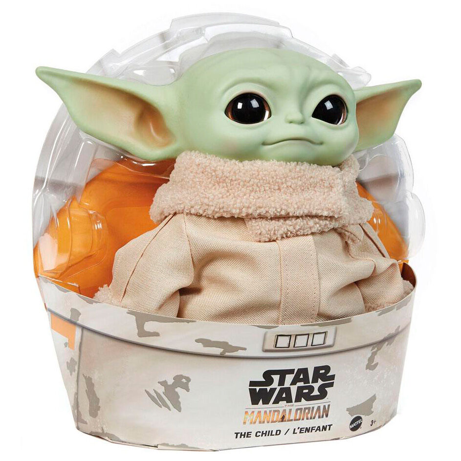 Peluche Yoda The Child Mandalorian Star Wars 28cm Frikytopia