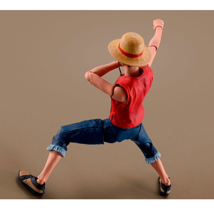 Figura S H Figuarts Monkey D Luffy Netflix Series One Piece 14 5cm