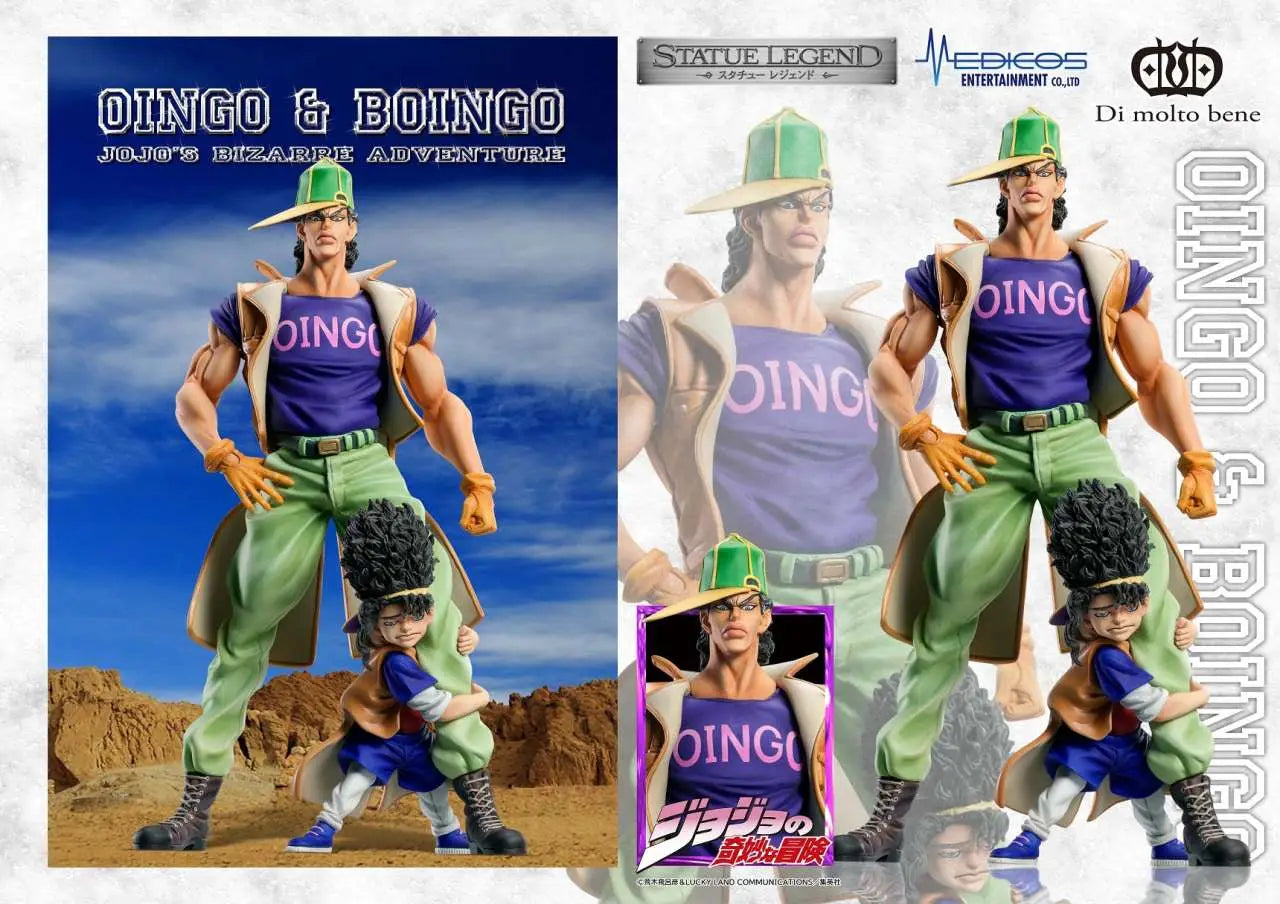 JOJOBIZADV3 OINGO & BOINGO STATUE LEGEND Frikytopia