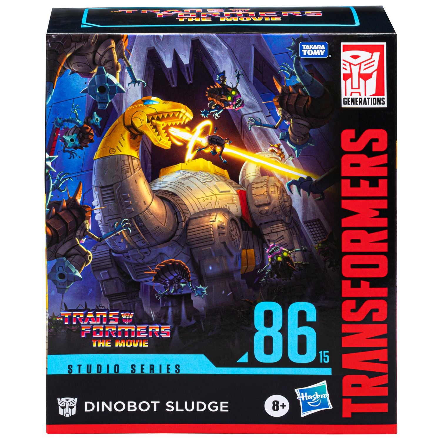Figura hasbro transformers studio series leader 86 15 dinobot sludge