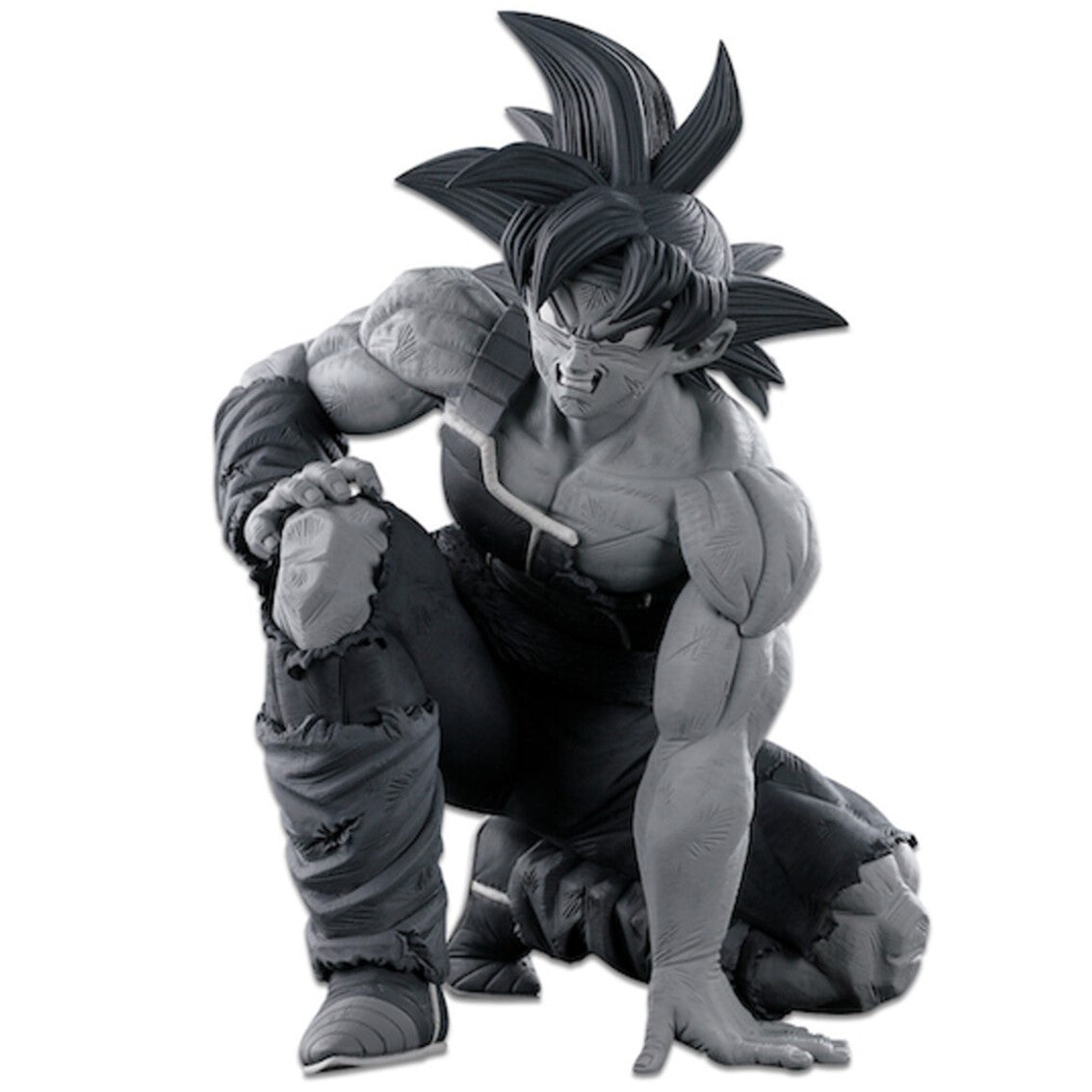 Figura banpresto dragon ball super bardock tones blanco negro