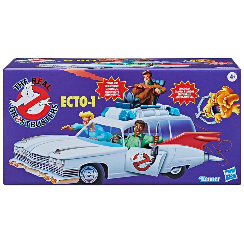 Replica hasbro ecto 1 coche 15 cm version kenner classics ghostbusters