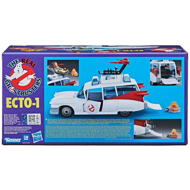 Replica hasbro ecto 1 coche 15 cm version kenner classics ghostbusters