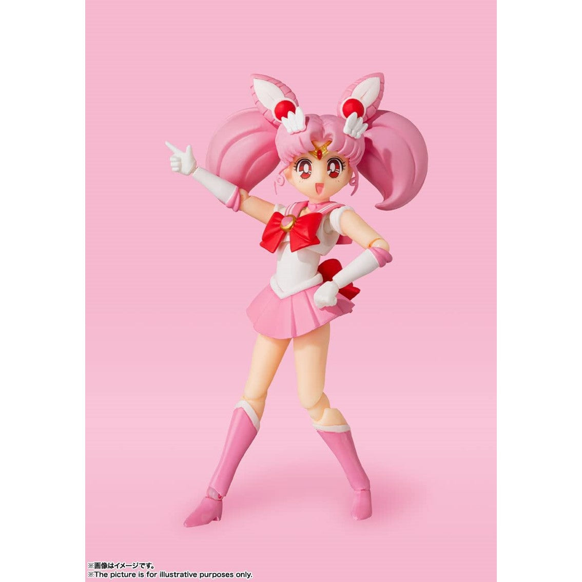 Figura tamashii nations sh figuarts sailor chibi moon animacion color