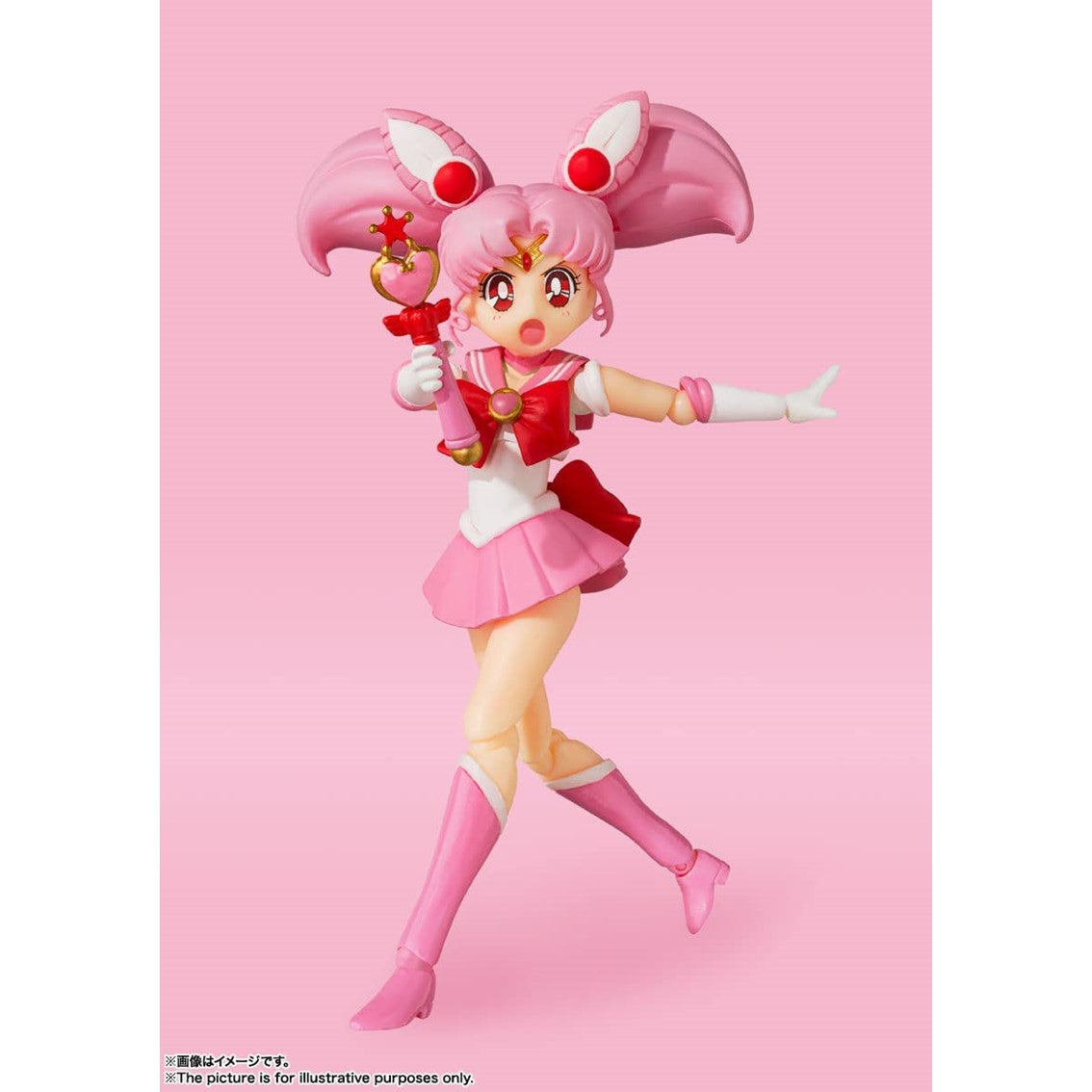 Figura tamashii nations sh figuarts sailor chibi moon animacion color