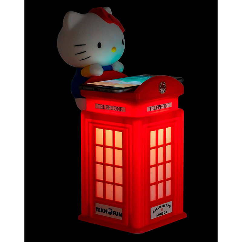 Hello Kitty Cargador inalambrico y luminaria para smartphone Hello Kitty Frikytopia