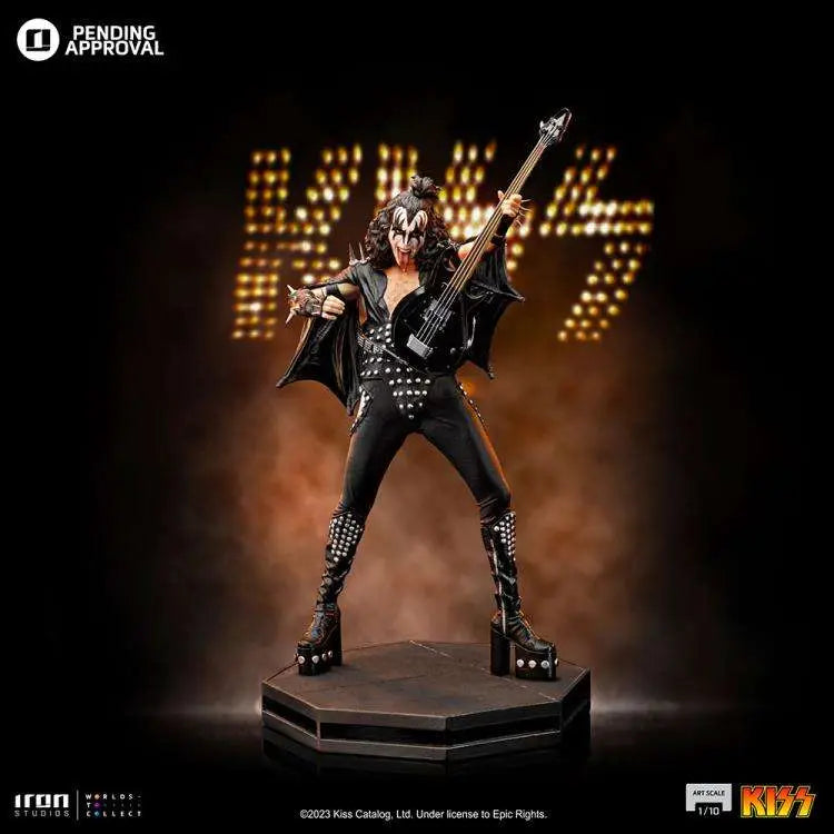 KISS GENE SIMMONS 1/10 Estatua