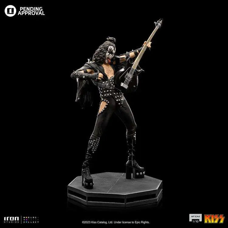 KISS GENE SIMMONS 1/10 Estatua