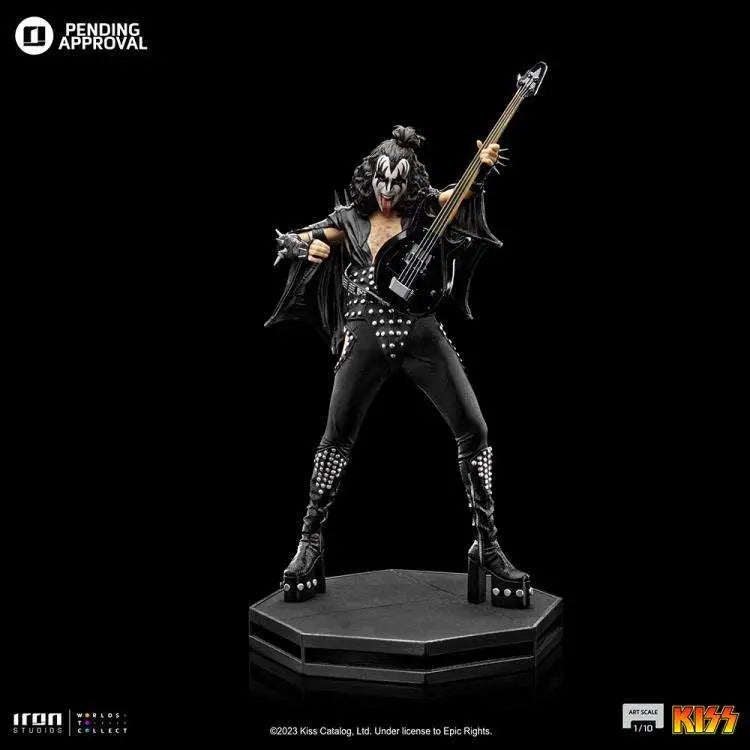 KISS GENE SIMMONS 1/10 Estatua