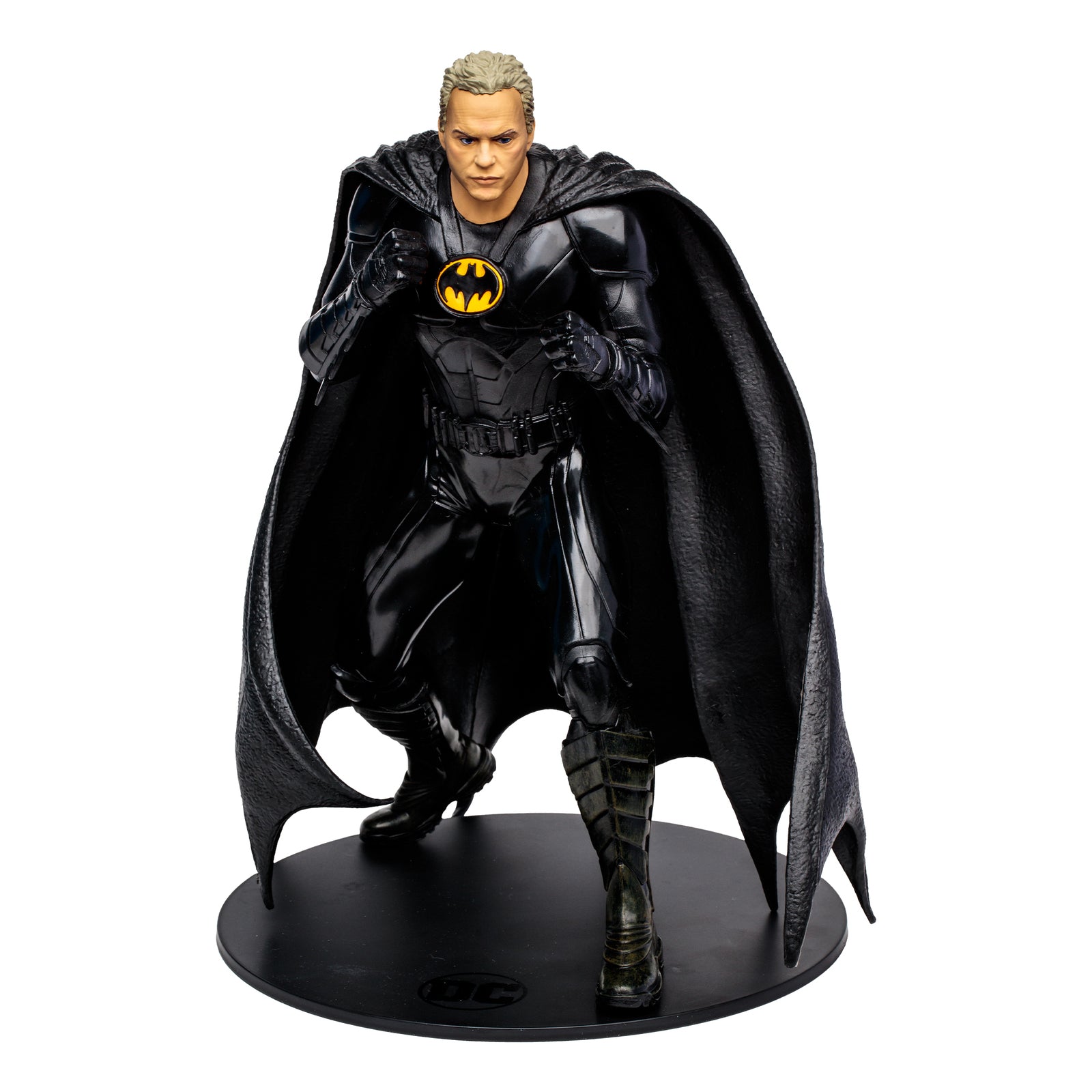 Megafigura mcfarlane toys dc multiverse the flash batman michael keaton