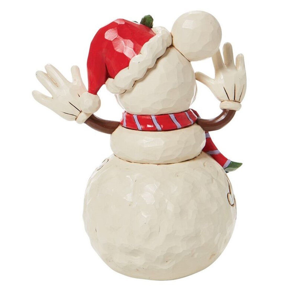 Figura Enesco Disney Muñeco de Nieve Mickey Navideño