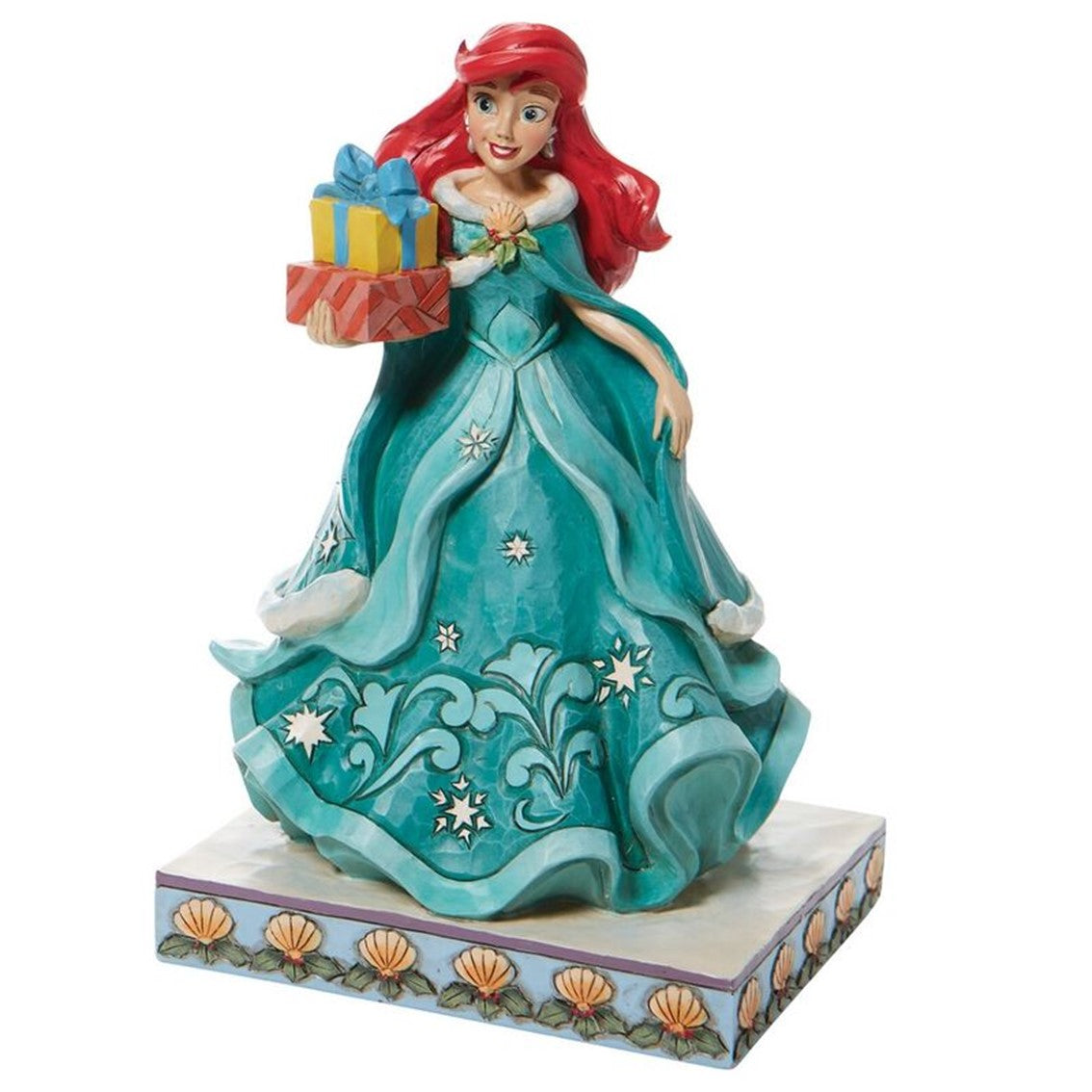 Figura enesco disney la sirenita ariel con regalos Frikytopia