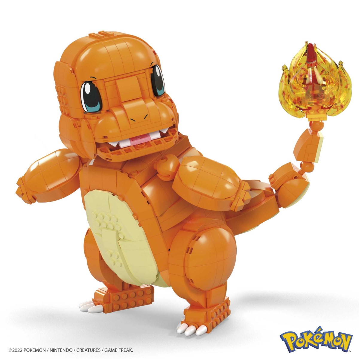 Figura mattel mega construx pokemon jumbo charmander 730 pcs Frikytopia