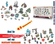 Dungeons & Lasers - ANCIENT RUINS SCATTER TERRAIN