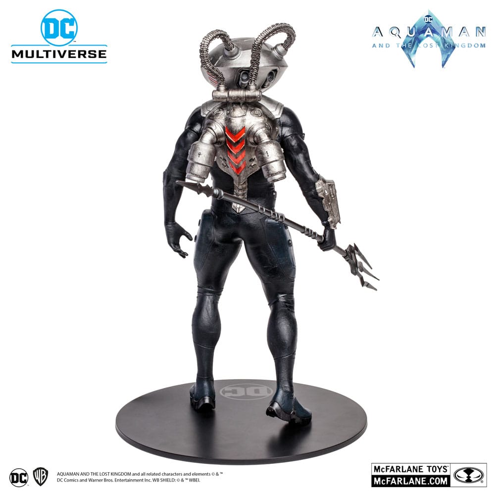 Aquaman y el Reino Perdido Figura Megafig DC Multiverse Black Manta 30 cm