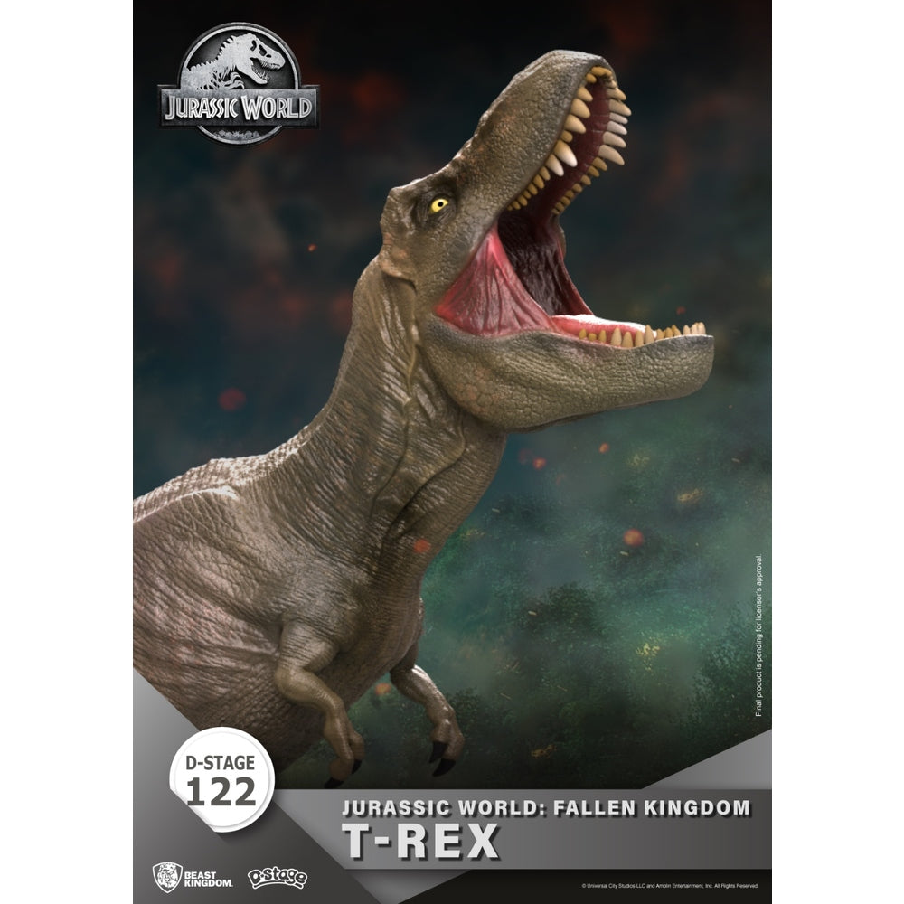 Figura beast kingdom dstage jurassic world el reino caido t rex