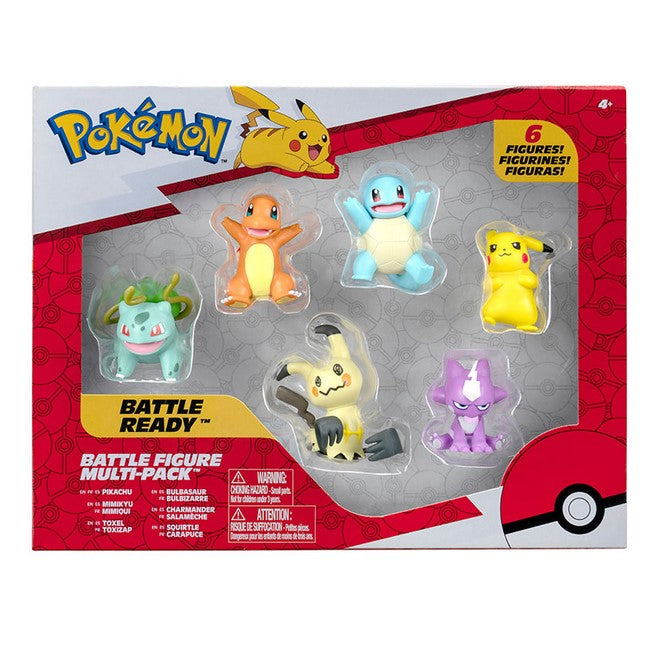 Figuras pokemon multipack 6 Frikytopia