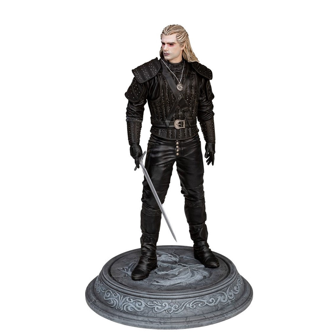 Figura dark horse the witcher geralt de rivia transformado version netflix Frikytopia