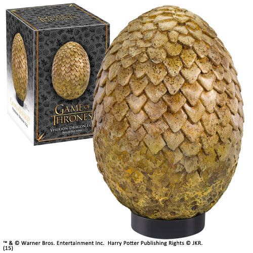 Juego de Tronos Replica Huevo de Dragon Viserion 20 cm