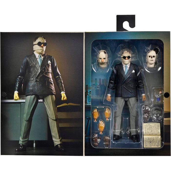 Figura neca universal monster scale action ultimate invisible man