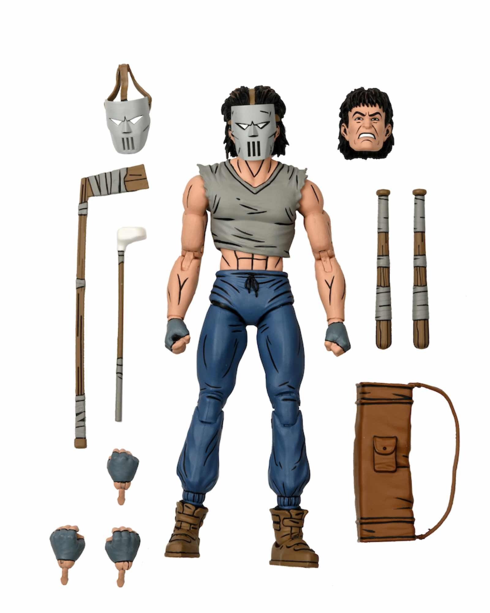 Figura neca tmnt mirage comics scale action figure casey jones Frikytopia