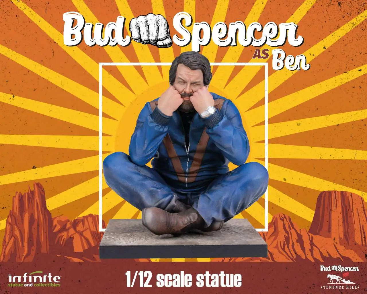 BUD SPENCER AS BEN 1/12 STATUE Frikytopia
