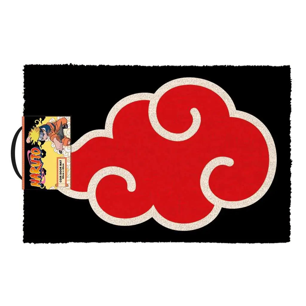 NARUTO AKATSUKI SYMBOL COIR DOORMAT Frikytopia