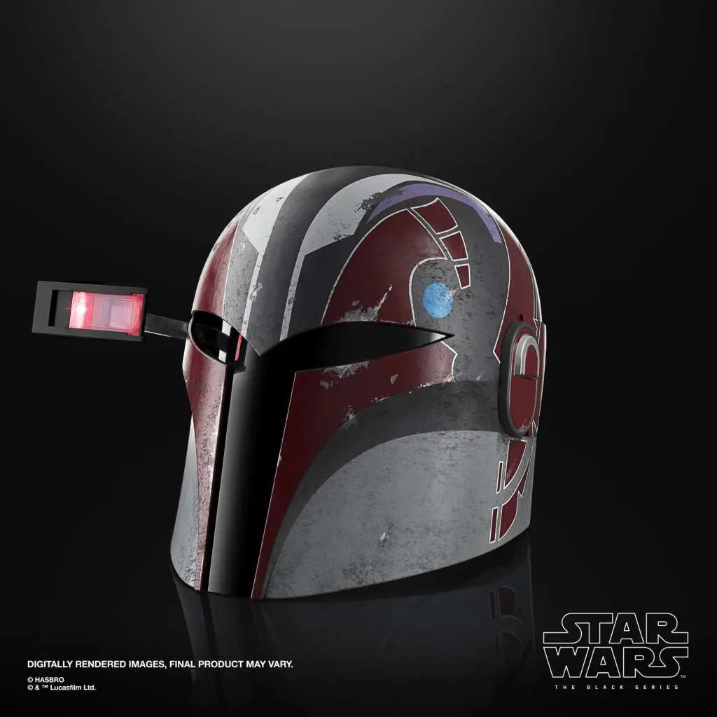 Casco electronico hasbro star wars black series ahsoka sabine wren