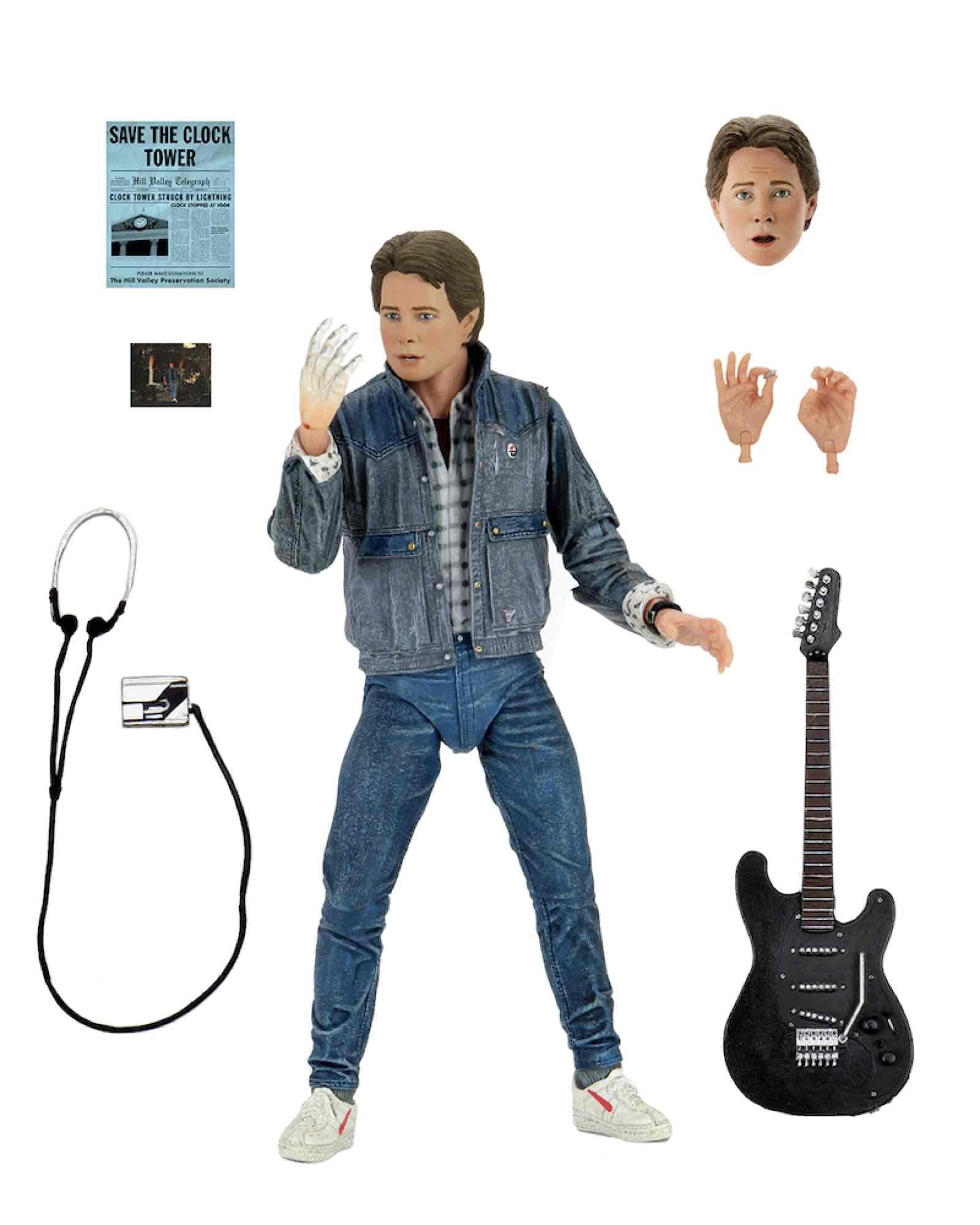 Figura neca regreso al futuro ultimate marty mcfly 1985 audicion 18 cm scale action figure back to the future Frikytopia