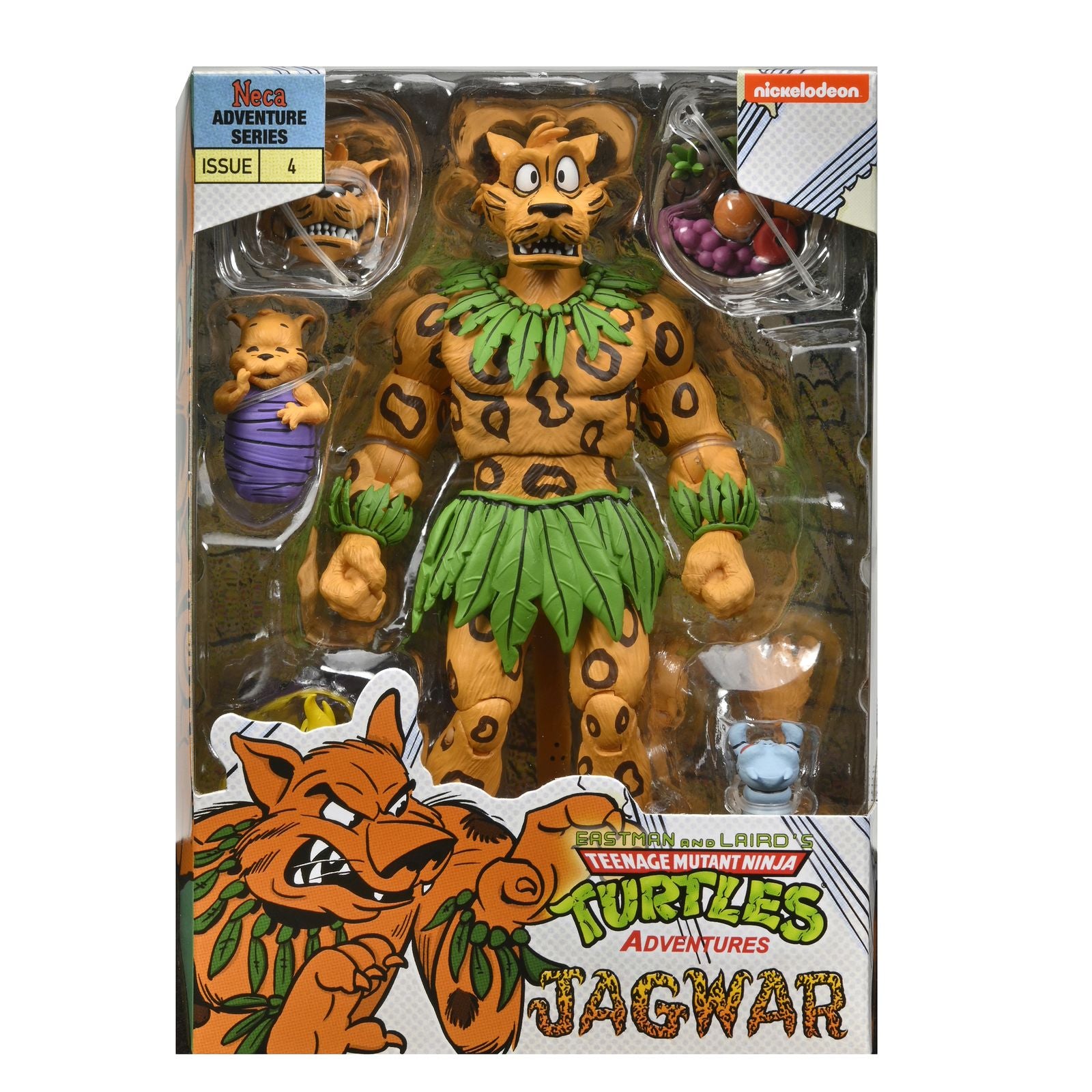 Figura neca tortugas ninja archie comics jagwar scale action Frikytopia