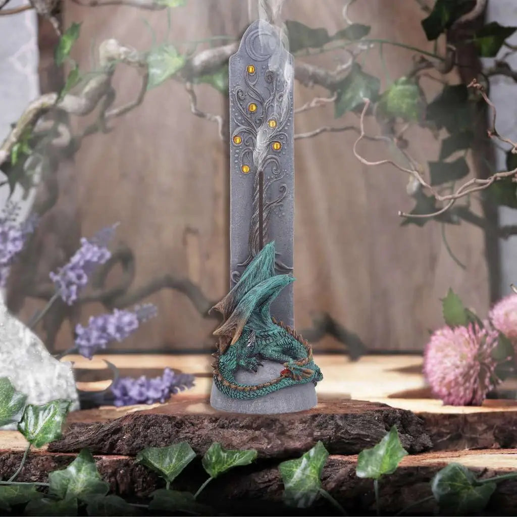 SMOULDERING ESSENCE DRAGON INCENSE BURNER Frikytopia