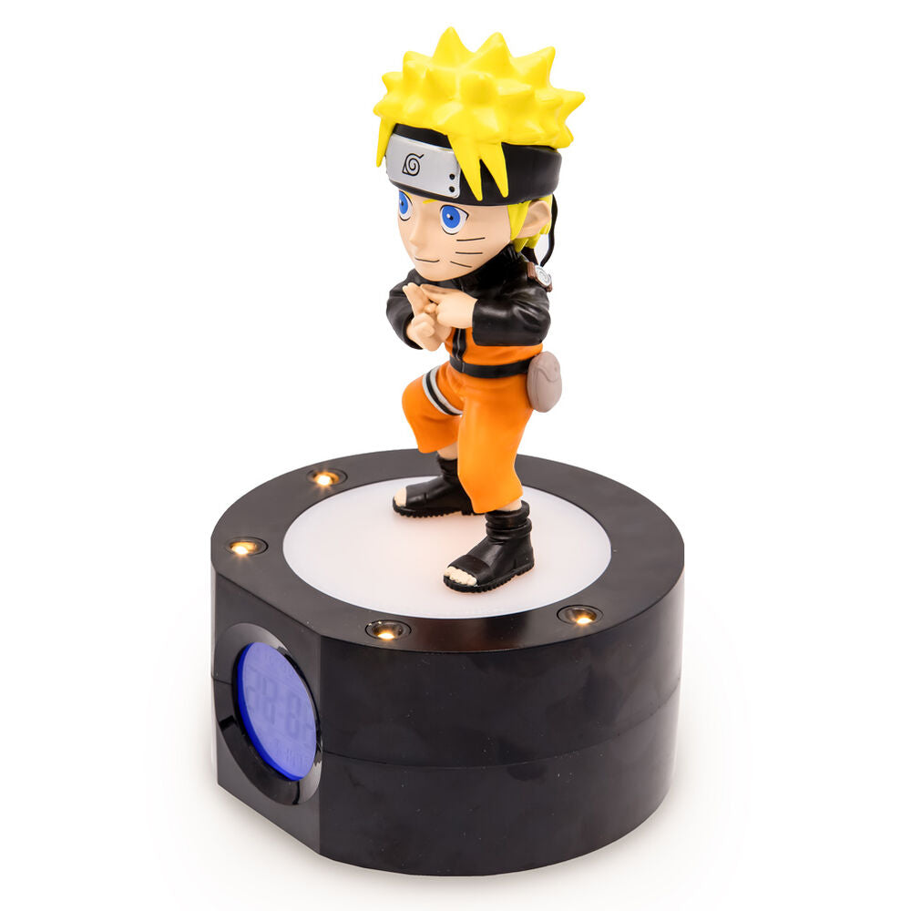 Naruto Shippuden despertador con luz Naruto 18 cm
