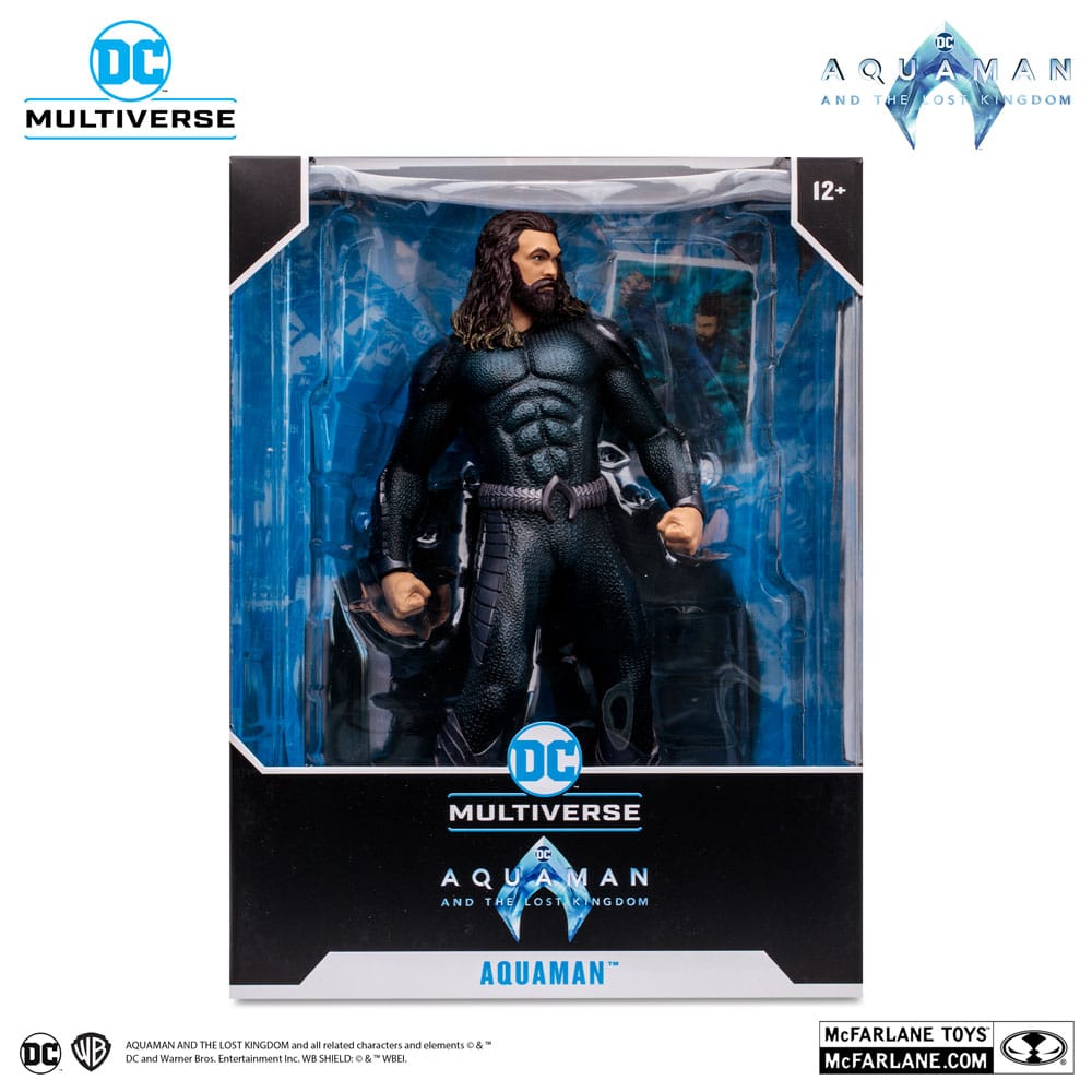 Aquaman y el Reino Perdido Figura Megafig DC Multiverse Aquaman 30 cm