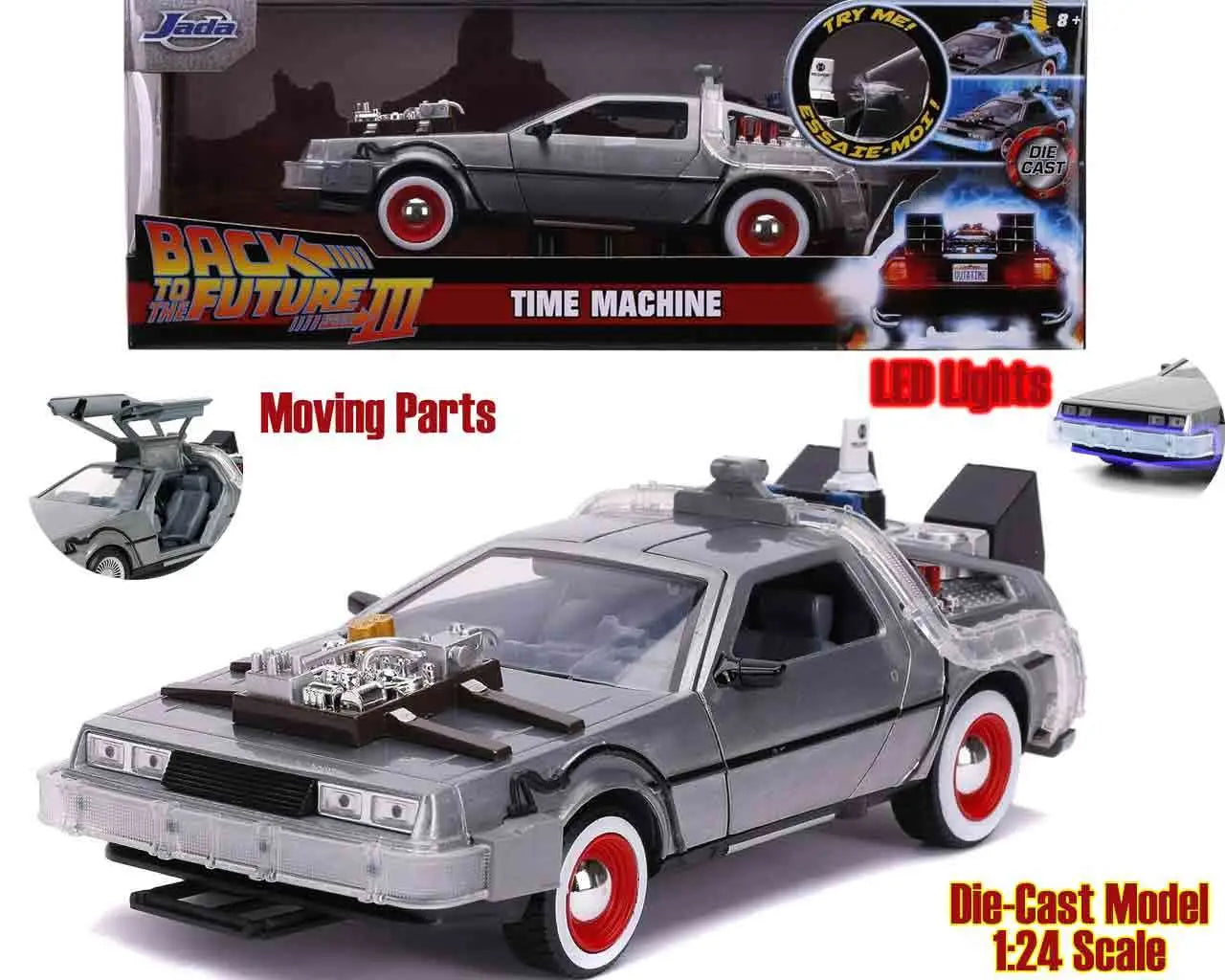 Coche DLorean Regreso al Futuro 3