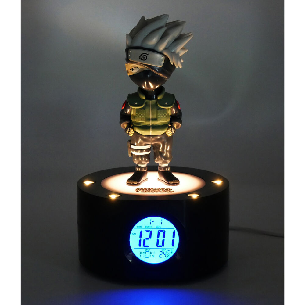 Lampara despertador naruto shippuden kakashi 18 cm