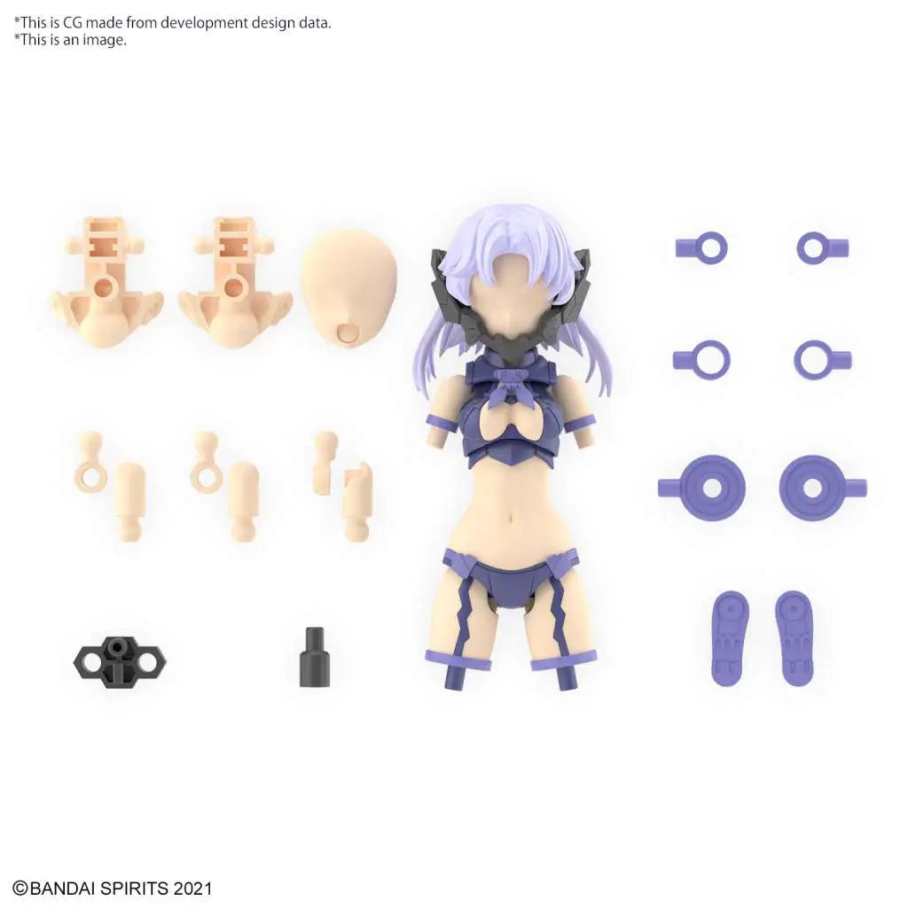 30MS OPTION PARTS SET 11 FANG COSTUME COLOR A Frikytopia