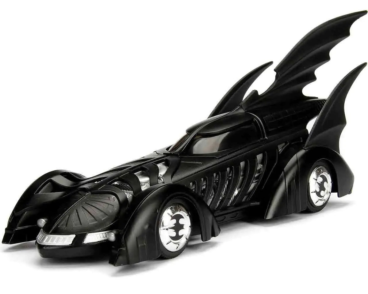 BATMAN FOREVER BATMOBILE & BATMAN 1/24 DIE-CAST MODEL