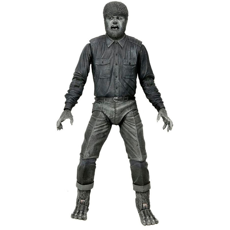 Figura neca universal monster scale action ultimate wolf b w