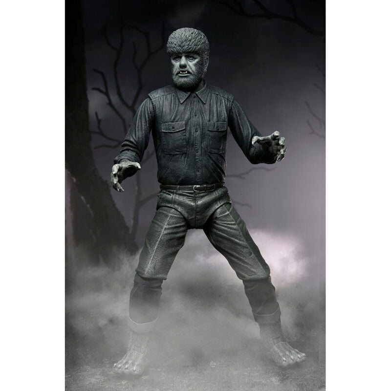 Figura neca universal monster scale action ultimate wolf b w