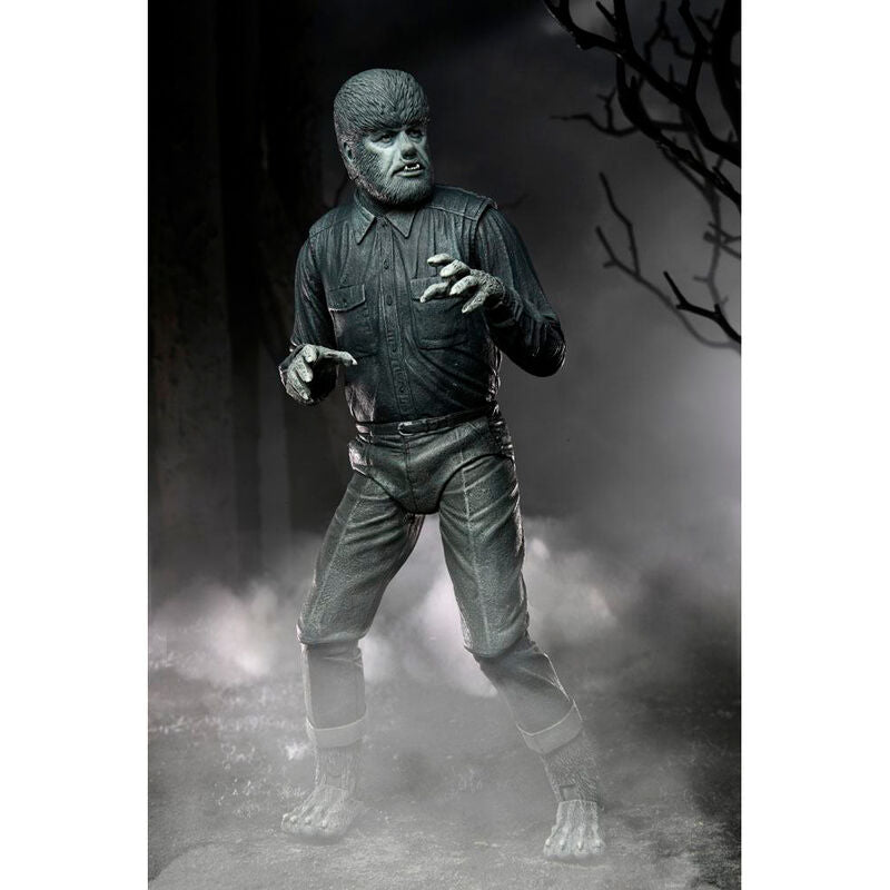 Figura neca universal monster scale action ultimate wolf b w