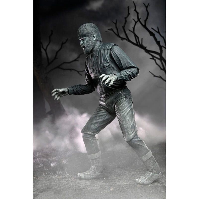 Figura neca universal monster scale action ultimate wolf b w