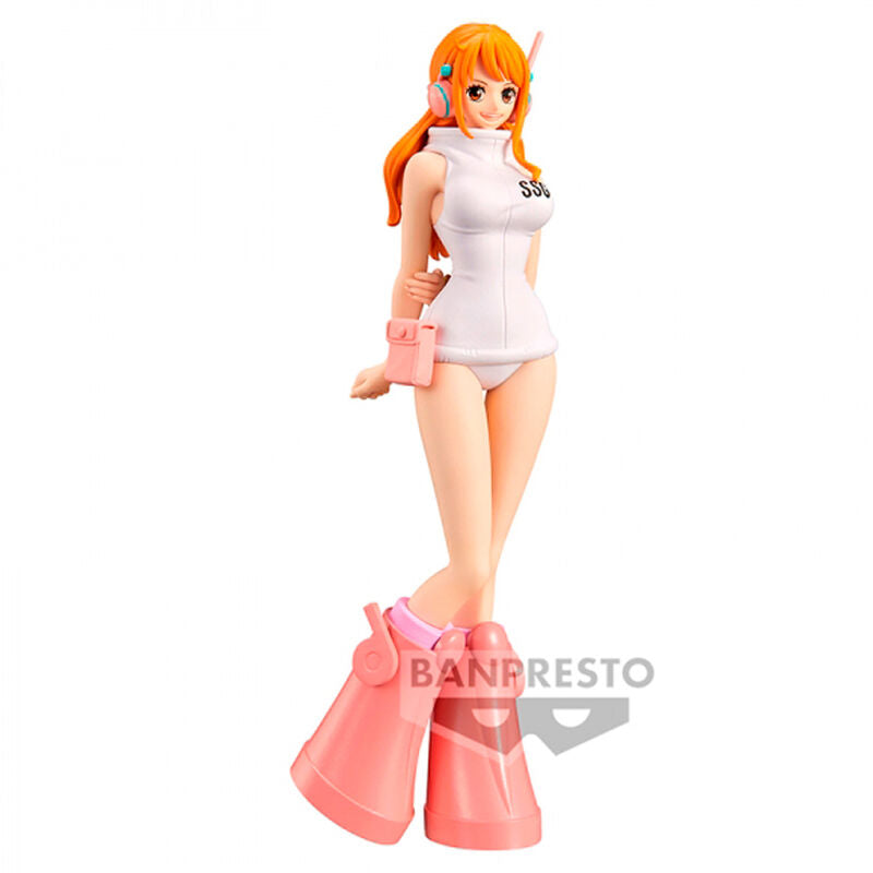 Figura banpresto one piece dxf the grandline series egg head nami 16cm