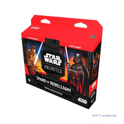 Juego de cartas star wars unlimited spark of rebellion paquete 2 jugadores v2