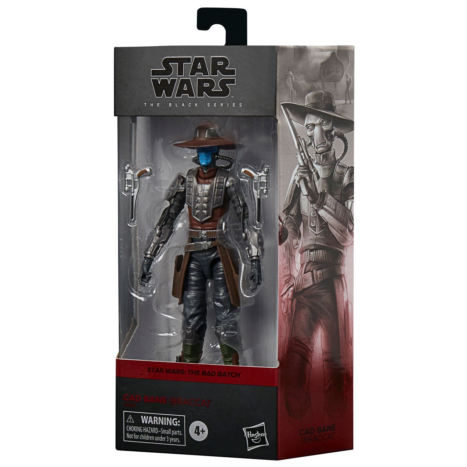 Figura hasbro star wars the black series cad bane bracca