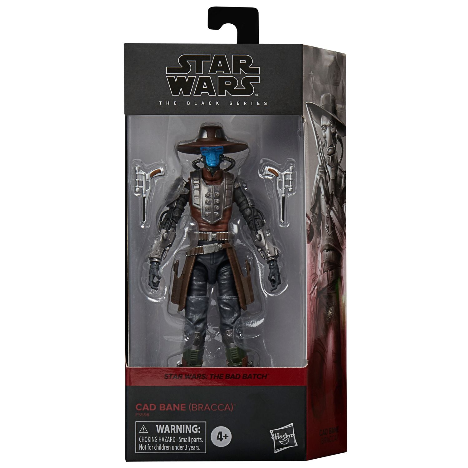 Figura hasbro star wars the black series cad bane bracca