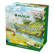 Juego de cartas magic the gathering bloomburrow pack de presentacion