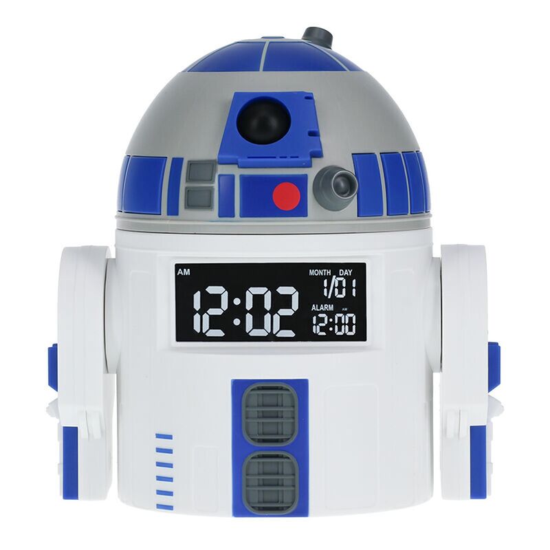Reloj despertador paladone star wars r2 d2 Frikytopia