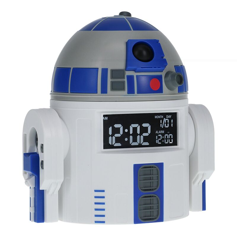 Reloj despertador paladone star wars r2 d2